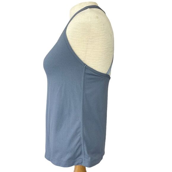 Lorna Jane Active ‘Cora Excel’ Tank in Powder Gray Steel Blue Size Medium - Picture 5 of 11